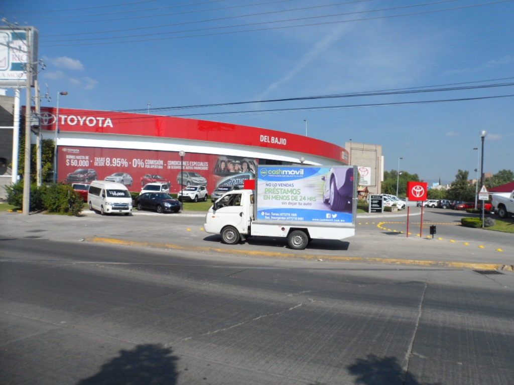 Vallas Móviles en León Guanajuato